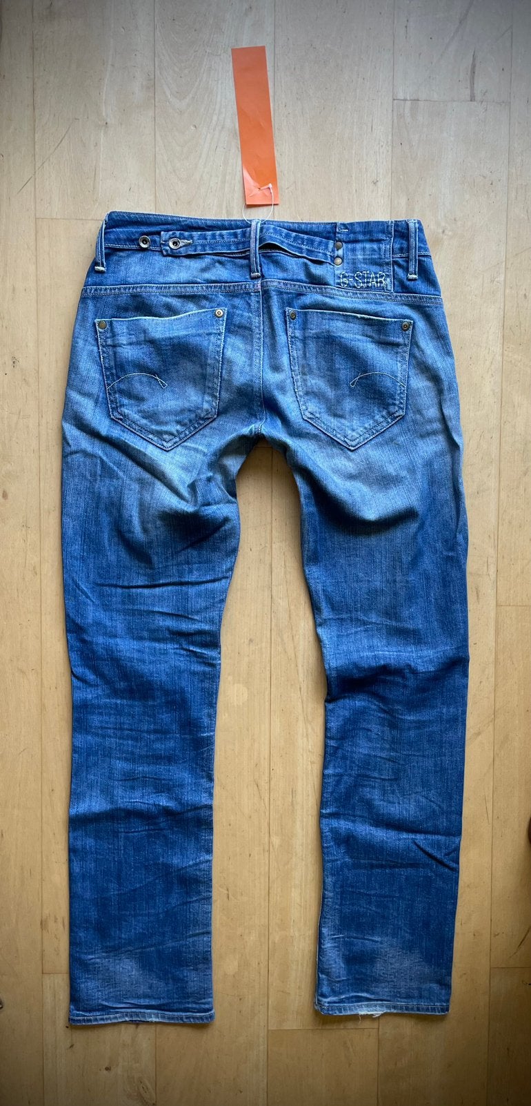 G star raw midge straight women jeans spijkerbroek W30 L32, Ophalen of Verzenden, Blauw, W30 - W32 (confectie 38/40)