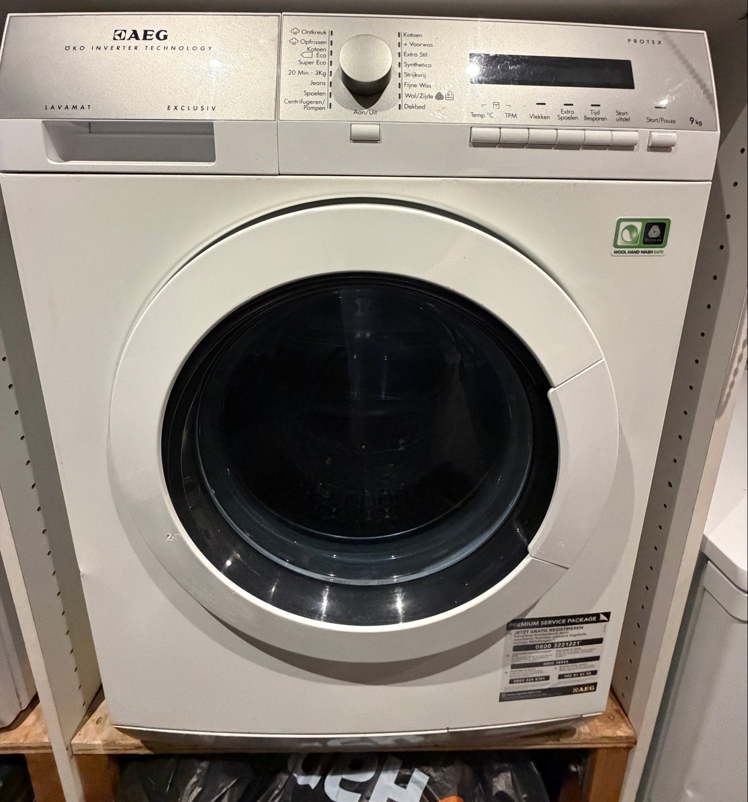 AEG Wasmachine 9 kg - Goed Onderhouden, Gebruikt, 8 tot 10 kg, Ophalen of Verzenden, Voorlader
