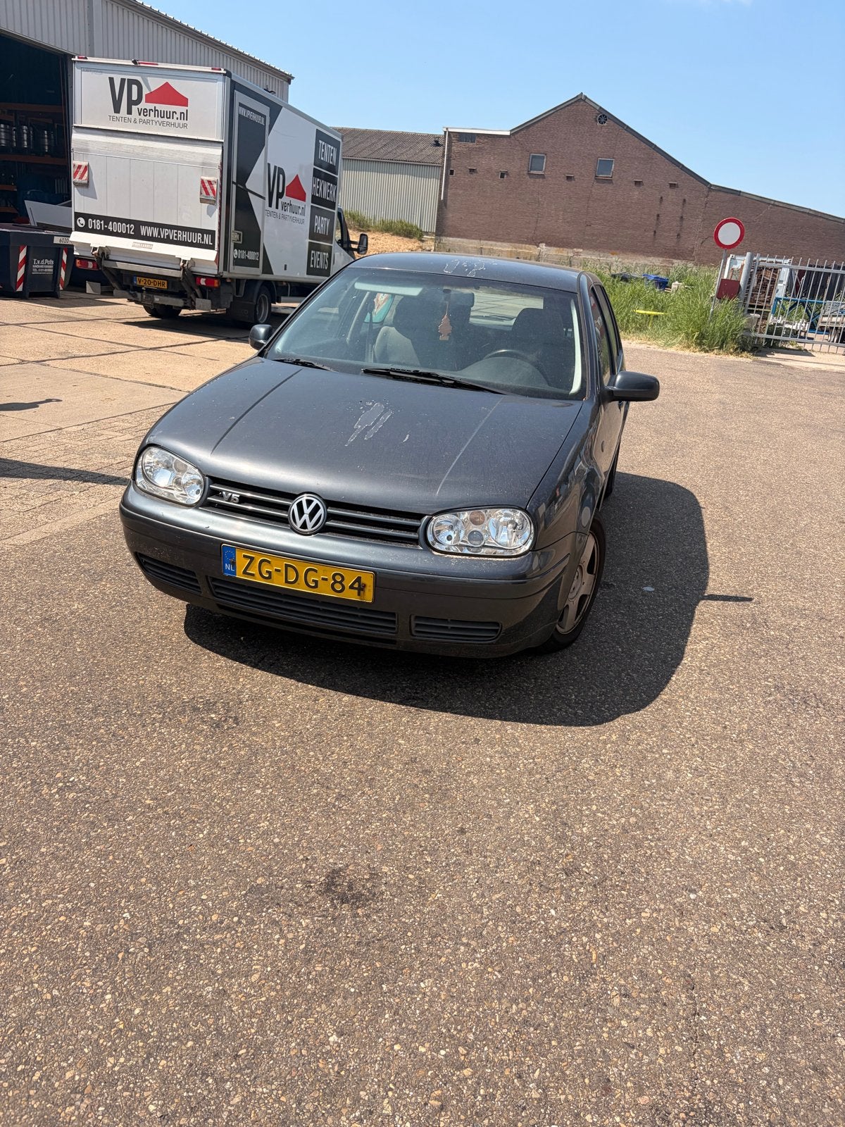 Volkswagen Golf 2.3 V5 110KW 1999 Blauw, Auto's, Voorwielaandrijving, Blauw, 149 pk, 1500 kg