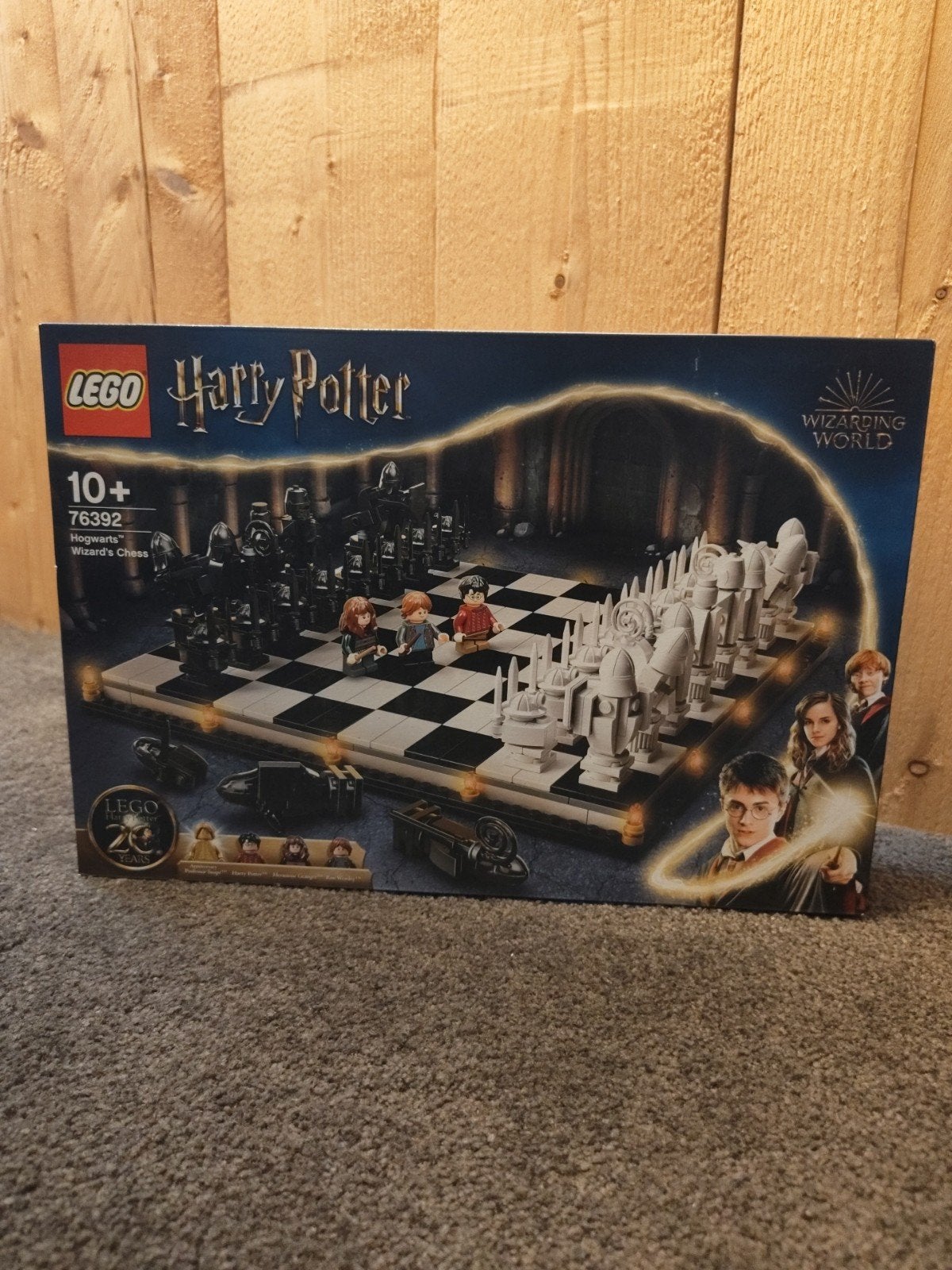 LEGO Harry Potter Zweinstein Tovenaars Schaakspel 76392, Lego, Harry Potter, Ophalen of Verzenden, Zo goed als nieuw