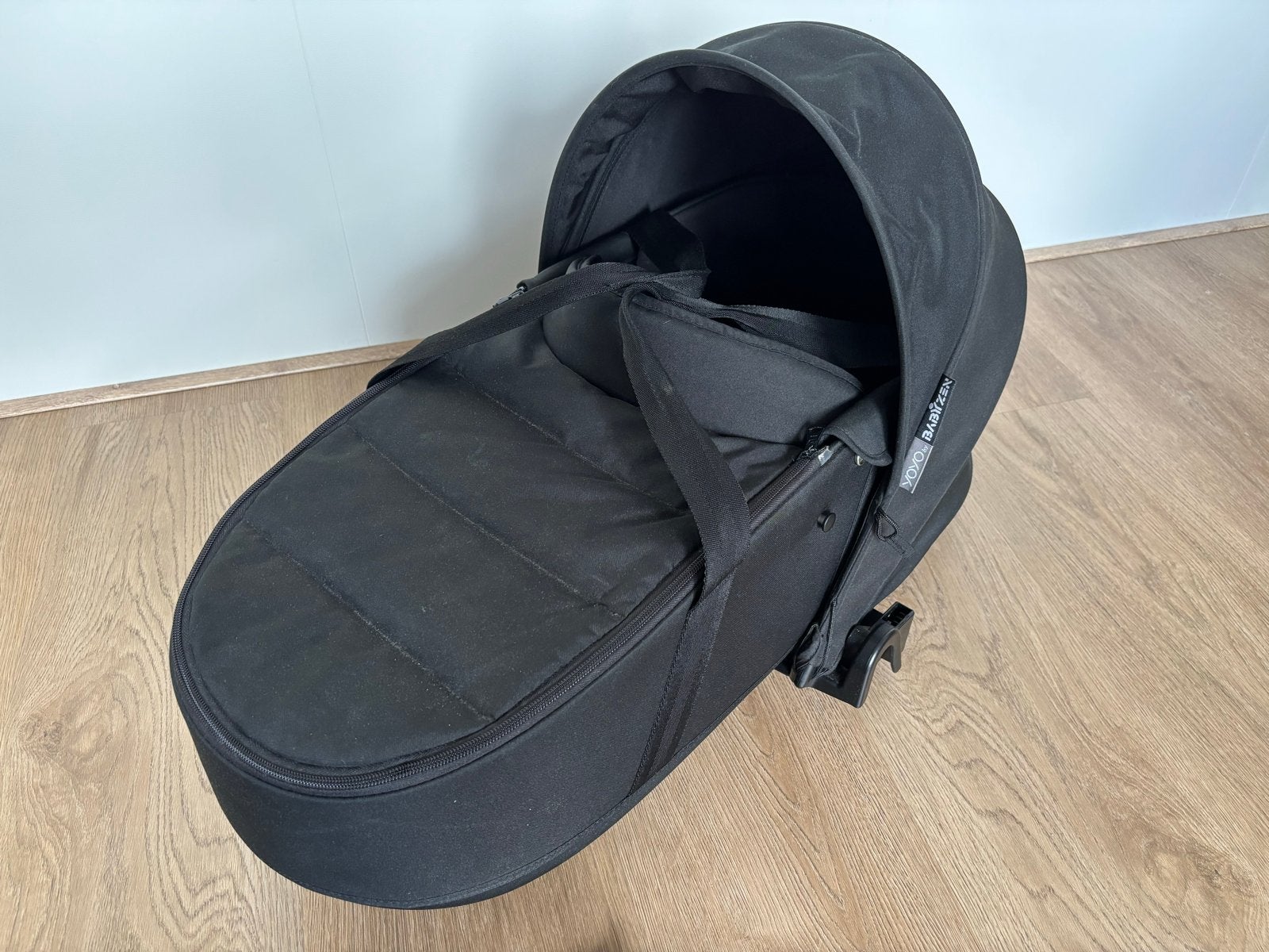 Yoyo Babyzen Bassinet Reiswieg - Zwart, Zo goed als nieuw, Met reiswieg, Ophalen, Kinderwagen