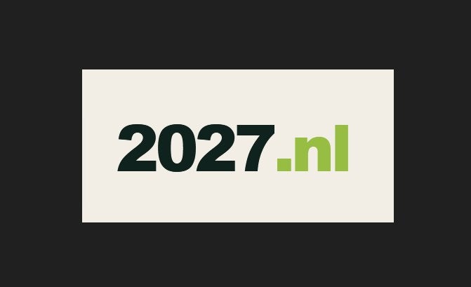 domeinnaam "2027 nl"