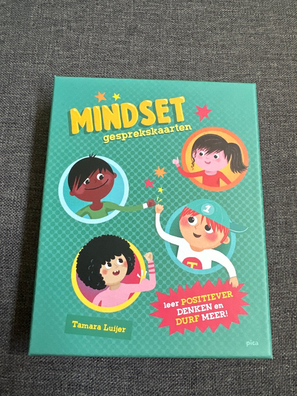 Mindset gesprekskaarten - Leer positiever denken, Boeken, Ophalen of Verzenden, Zo goed als nieuw, 6 tot 12 maanden