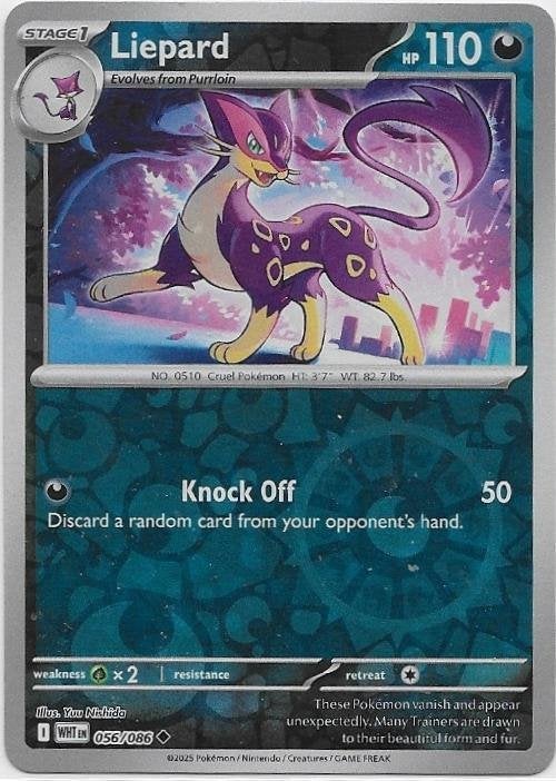 White Flare,  Liepard [reverse] 56/86, Verzenden, Nieuw, Losse kaart