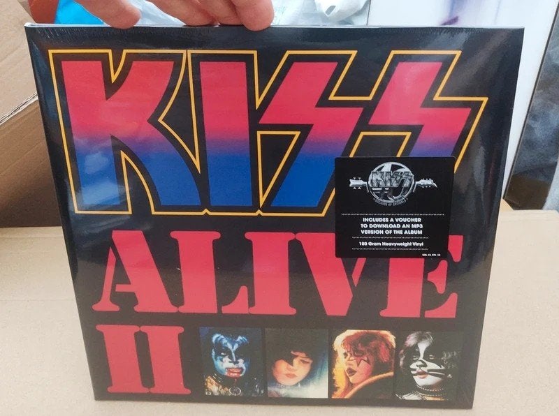 Lp Kiss alive II kissteria roadcase lp, Ophalen of Verzenden, Nieuw in verpakking
