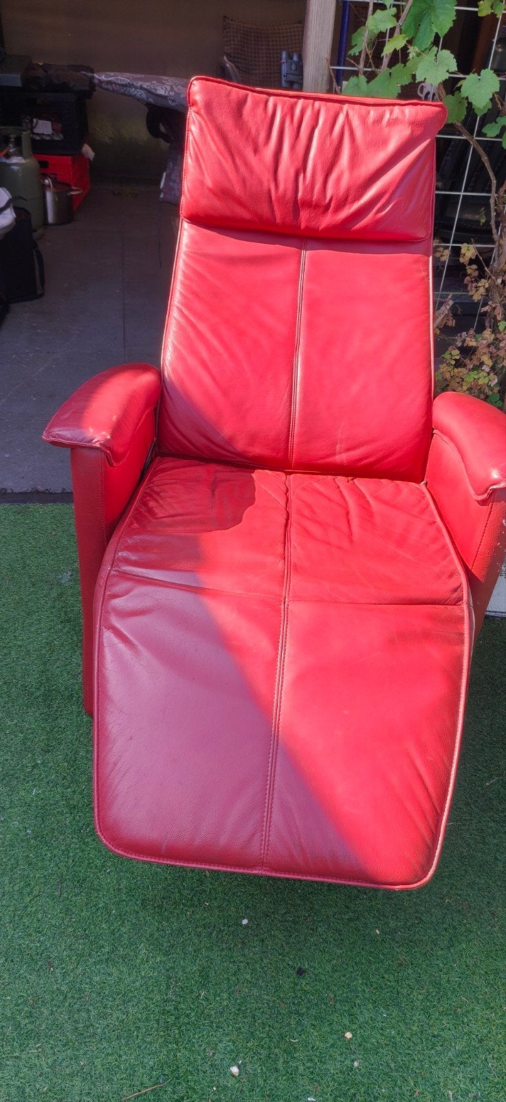 Mooie relaxstoel, Ophalen, Gebruikt, 75 tot 100 cm, 50 tot 75 cm