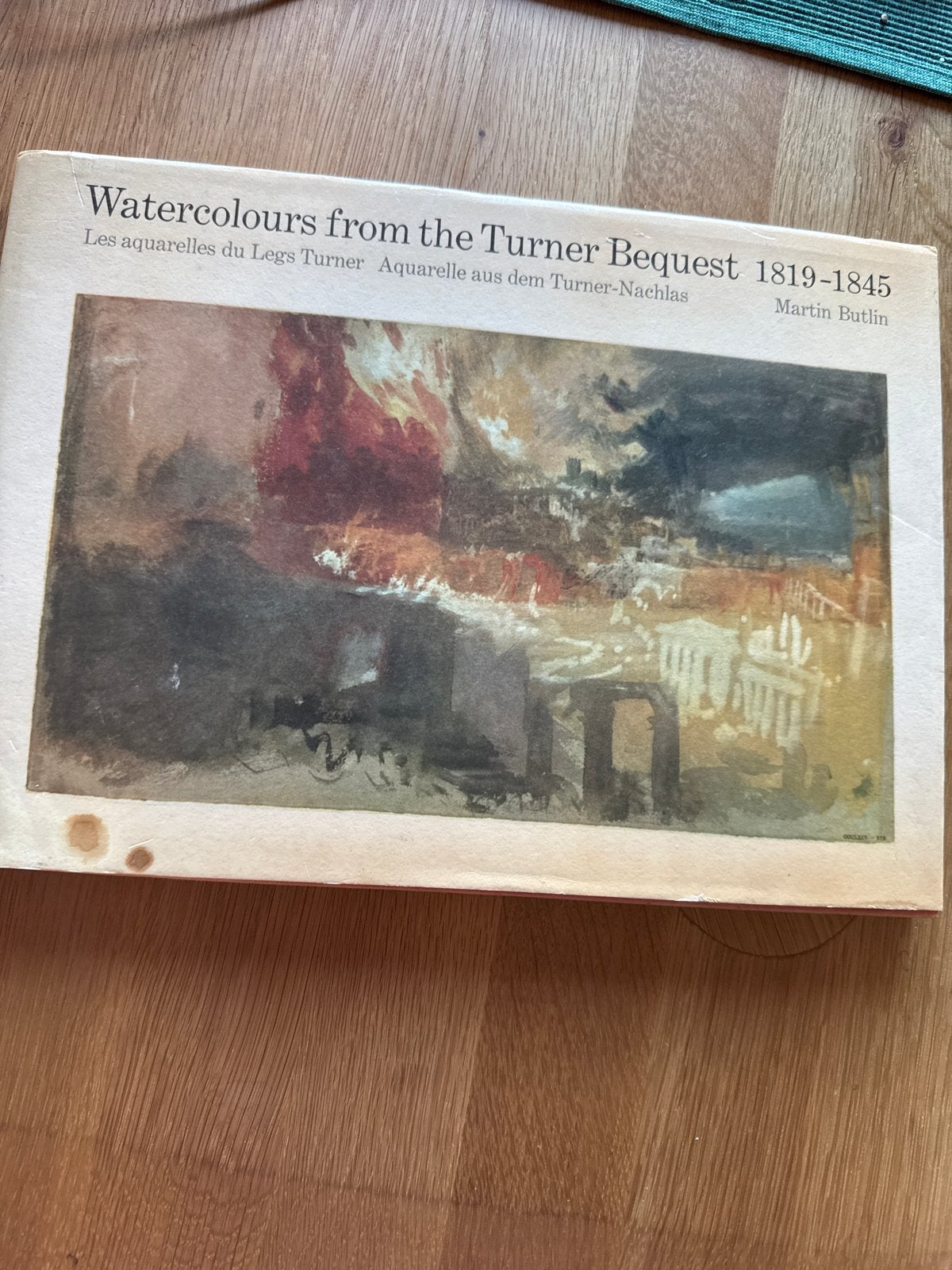 Watercolours from the Turner Bequest 1819-1845 - Martin Butl, Ophalen of Verzenden, Gelezen, Overige onderwerpen