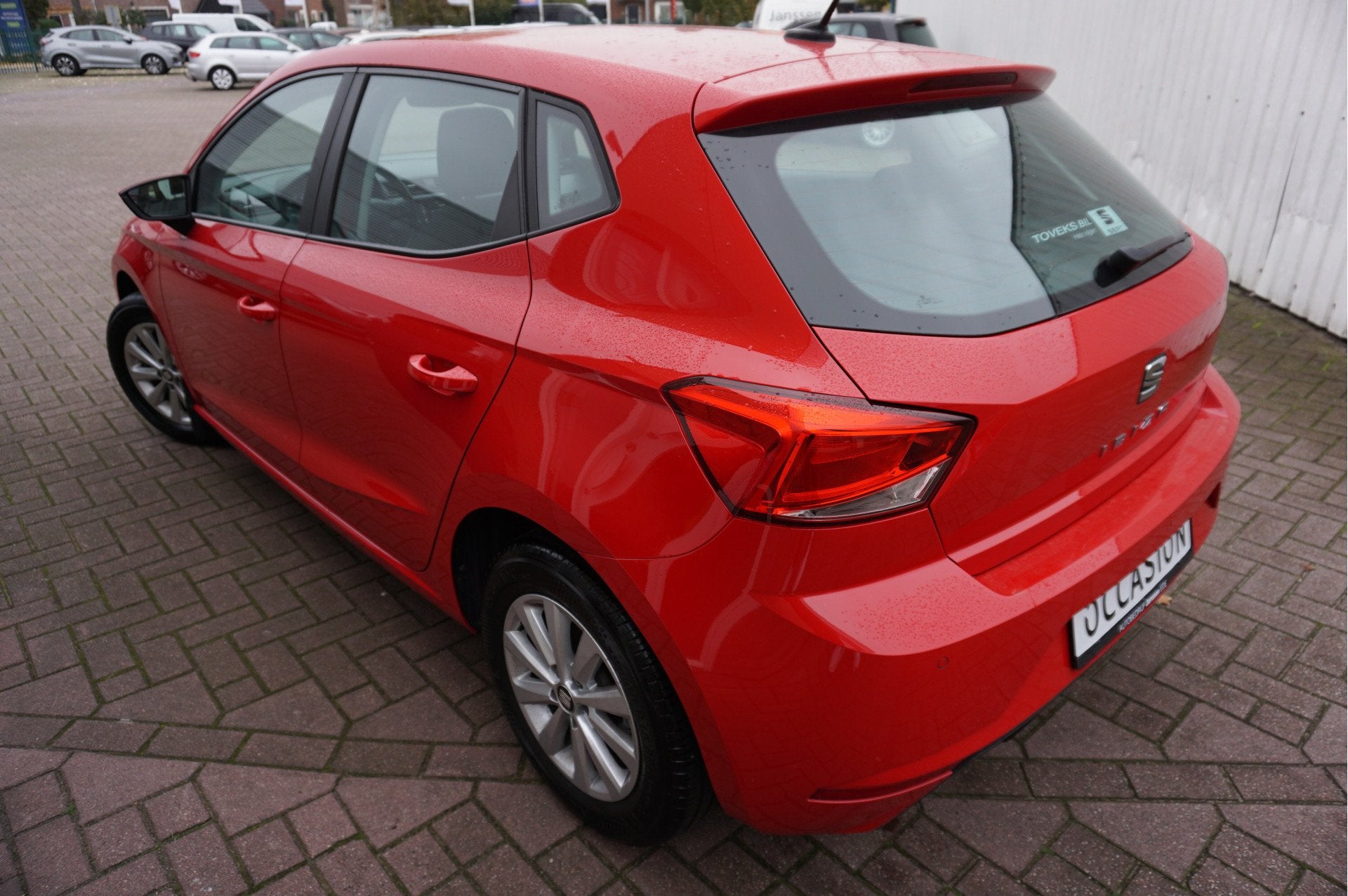 SEAT Ibiza 1.0 TSI 81KW Style Automaat (bj 2021), Auto's, Seat, Gebruikt, Zwart, 580 kg, Ibiza