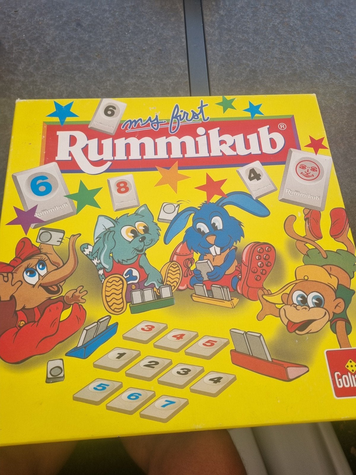 My First Rummikub - Educatief Tegelspel voor Kinderen (D2), Drie of vier spelers, Ophalen of Verzenden, Gebruikt, Goliath