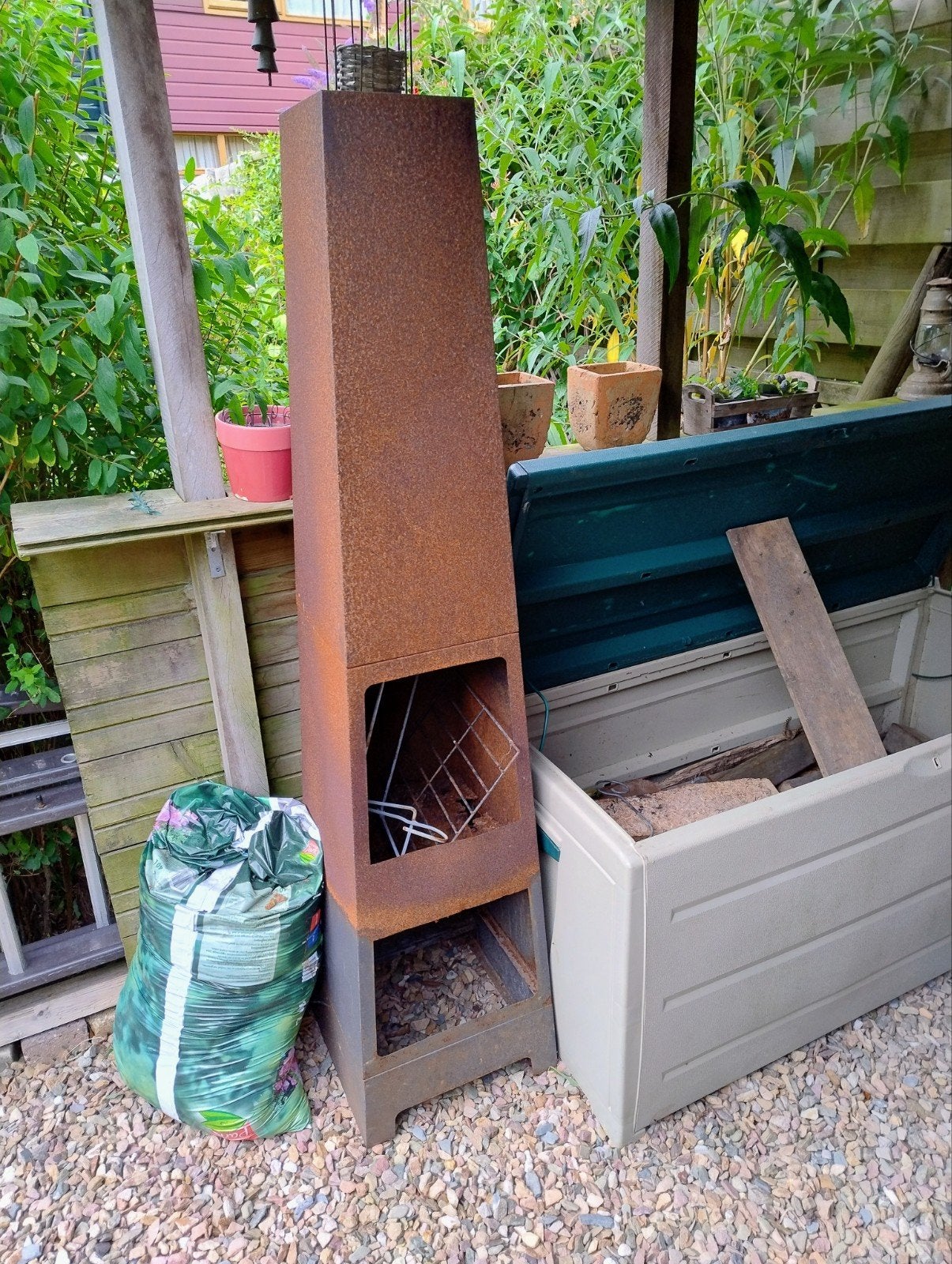 gratis ophalen, Tuin en Terras, Tuinhaarden, Ophalen of Verzenden, Gebruikt