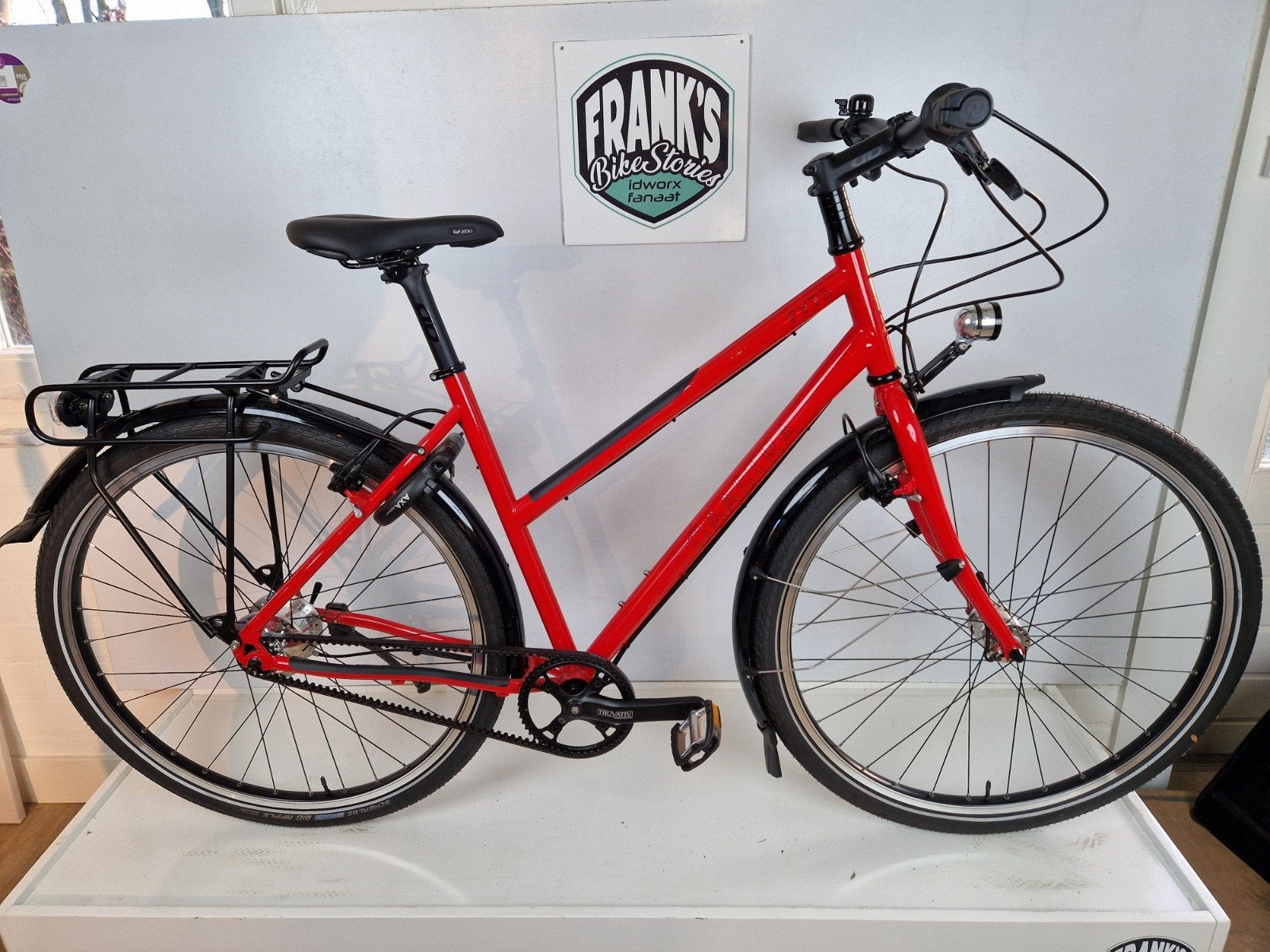 Gaastra 4.14 Rohloff dames 52 cm en 56 heren (idworx), Fietsen en Brommers, 10 tot 15 versnellingen, Nieuw, 50 tot 53 cm, Ophalen