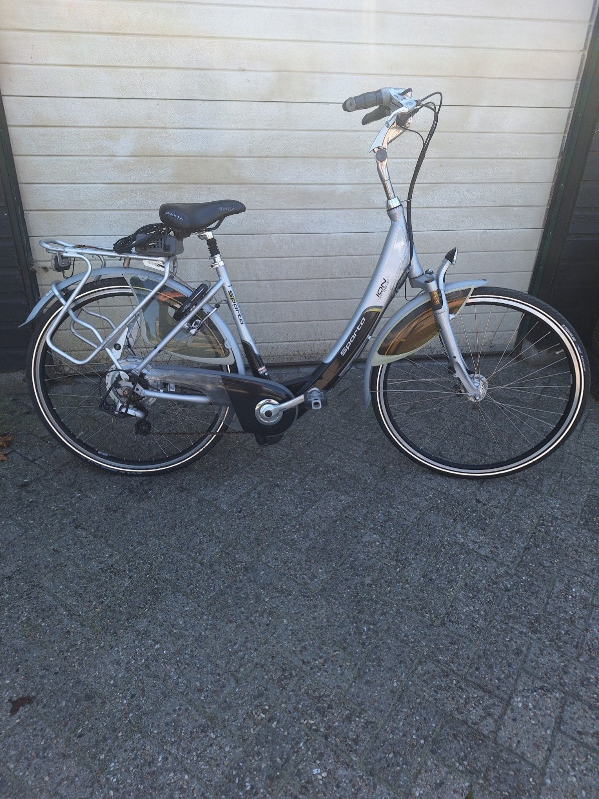 Sparta lon m-GEAR e- bike damesfiets 28 inch loop of sloop, Ophalen, Sparta, Gebruikt, .