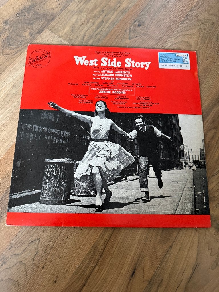 West Side Story musical toneelversie(VERZENDEN MOGELIJK), Cd's en Dvd's, Vinyl | Filmmuziek en Soundtracks, Ophalen, LP, Film en Theater