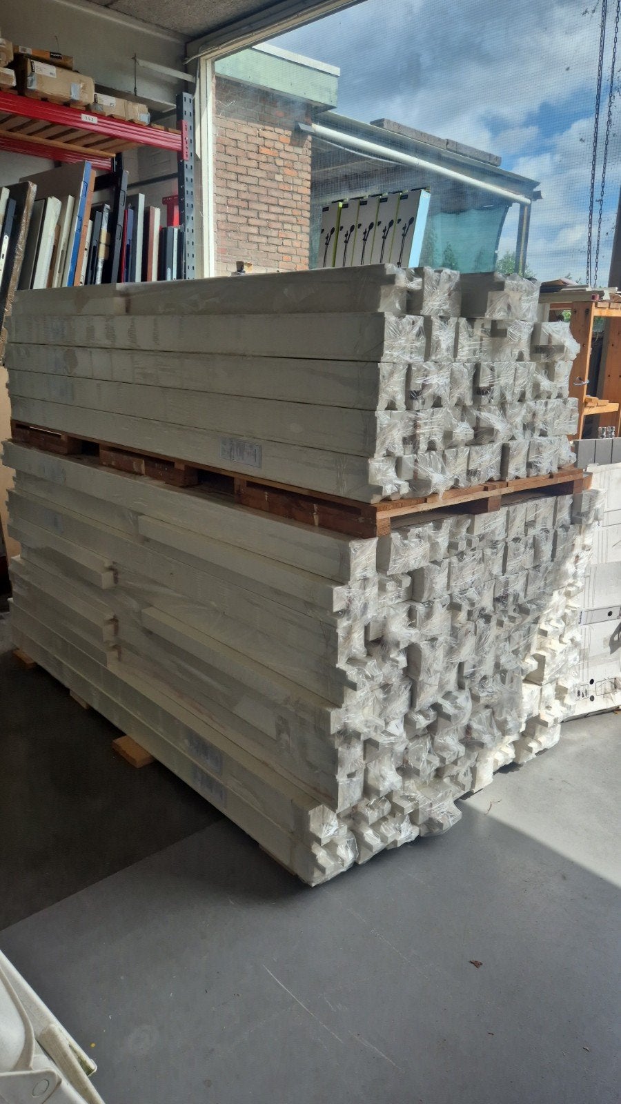 Hardhouten binnendeur kozijnen 56x90/115mm STOMP, 80 tot 100 cm, 215 cm of meer, Binnendeur, Nieuw