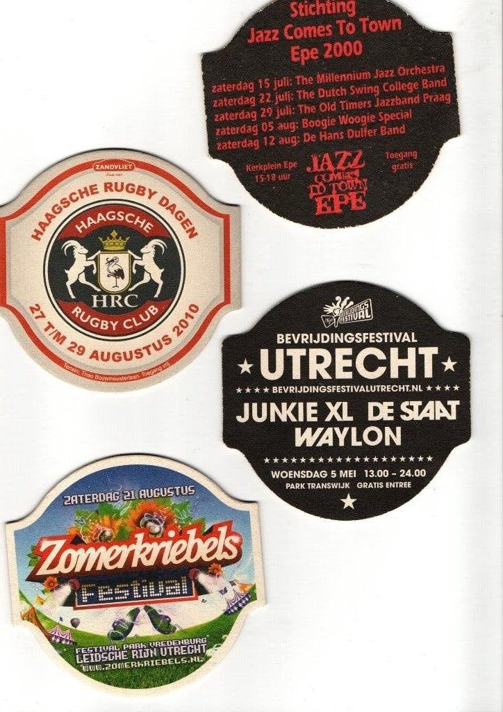 OUDERE DATUM BIERVILTJES, Verzenden, Nieuw, Viltje(s), Overige merken