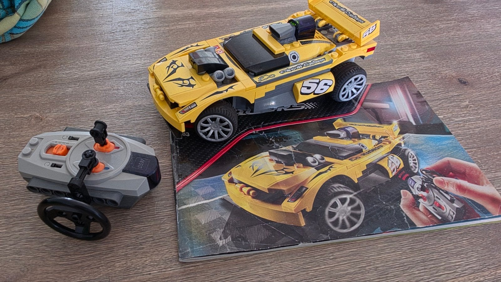 Lego Racers 8183 Track Turbo RC Raceauto, Gebruikt, Lego, Ophalen of Verzenden, Complete set