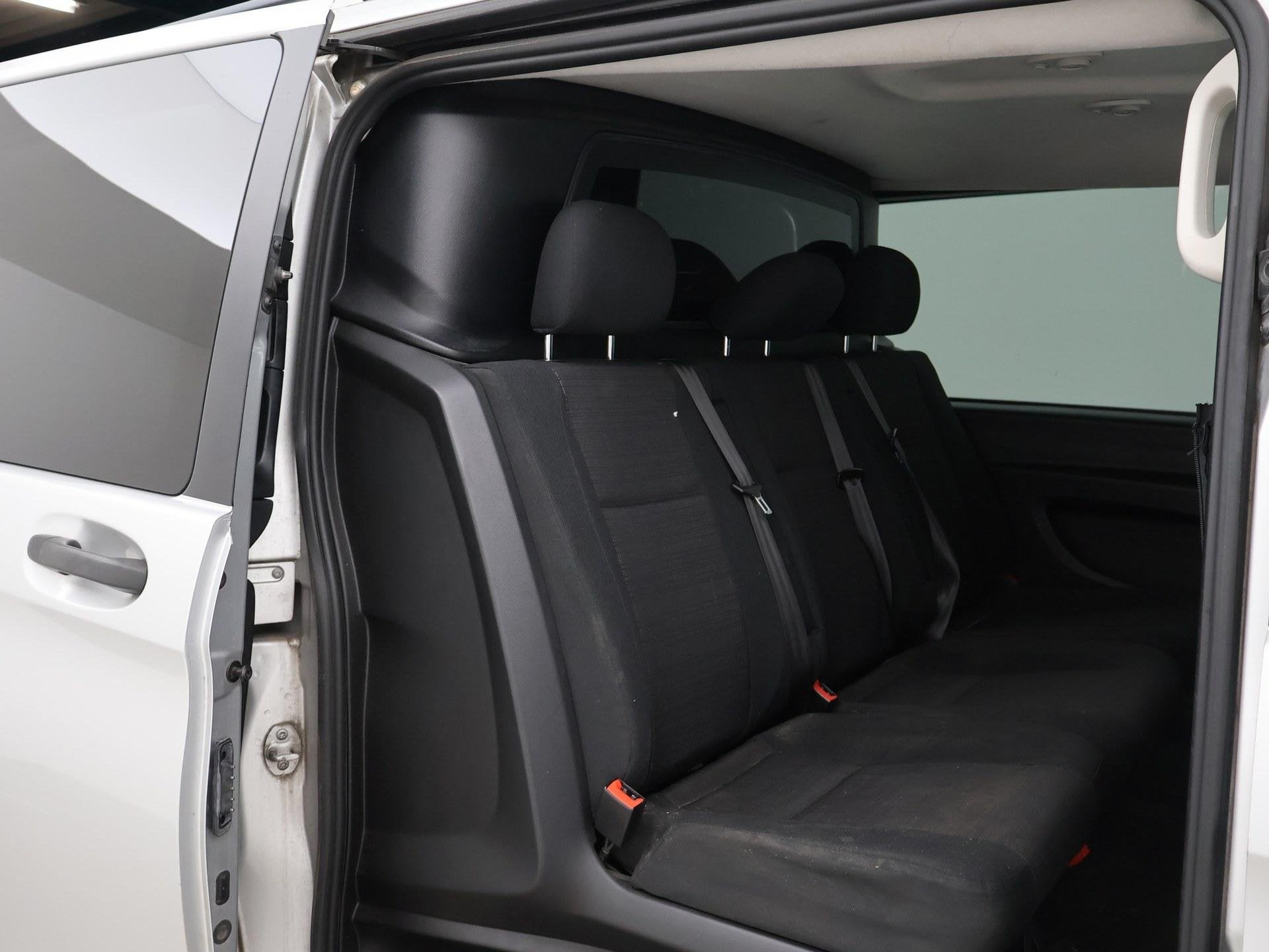 Mercedes-Benz Vito 119 CDI 190 PK AUT. DUBBEL CABINE + CARPL, Auto's, Automaat, Gebruikt, Euro 6, 2000 kg