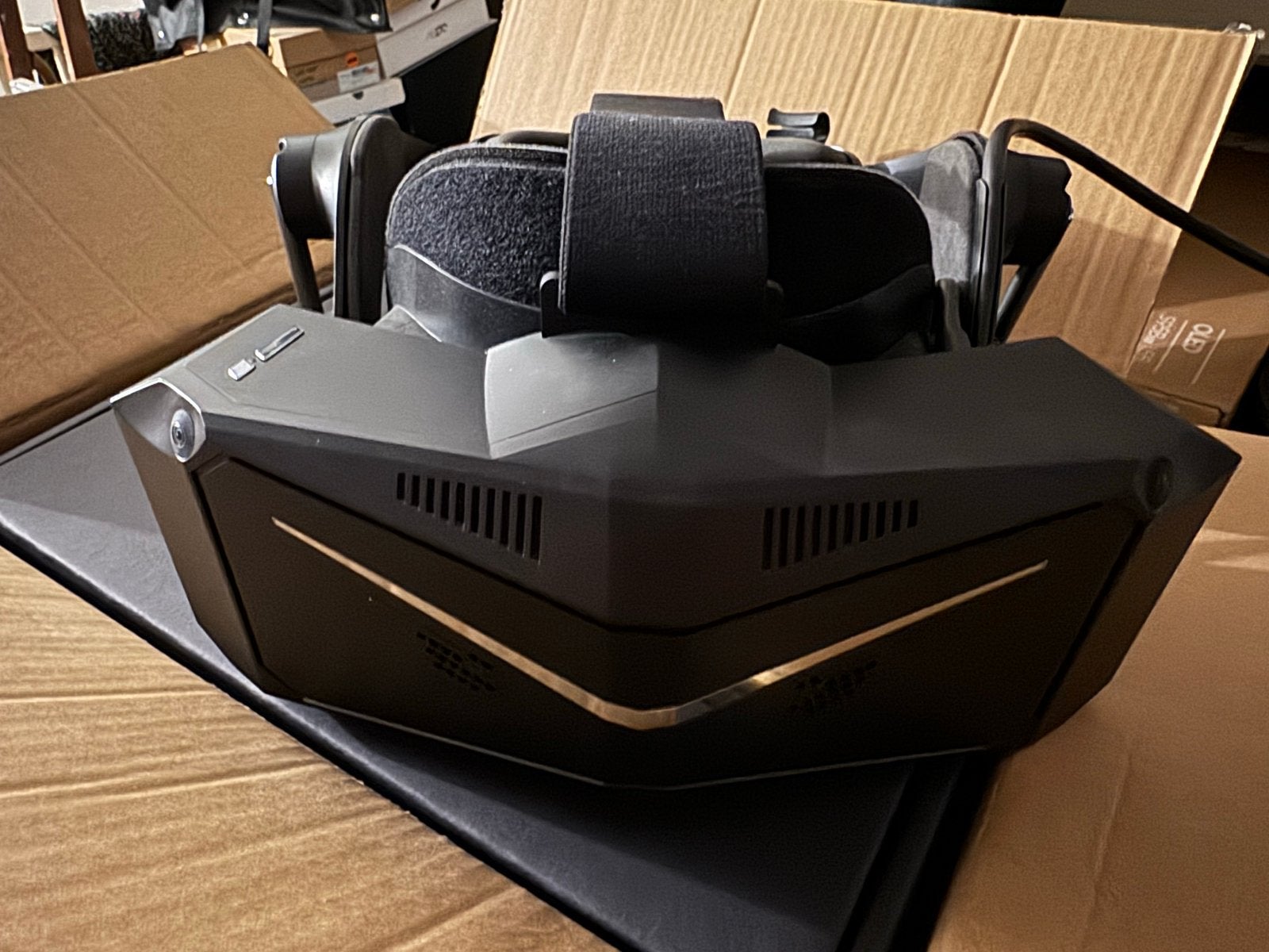 Pimax Crystal Light met DMAS speakers, Ophalen of Verzenden, Zo goed als nieuw, VR-bril, Pc