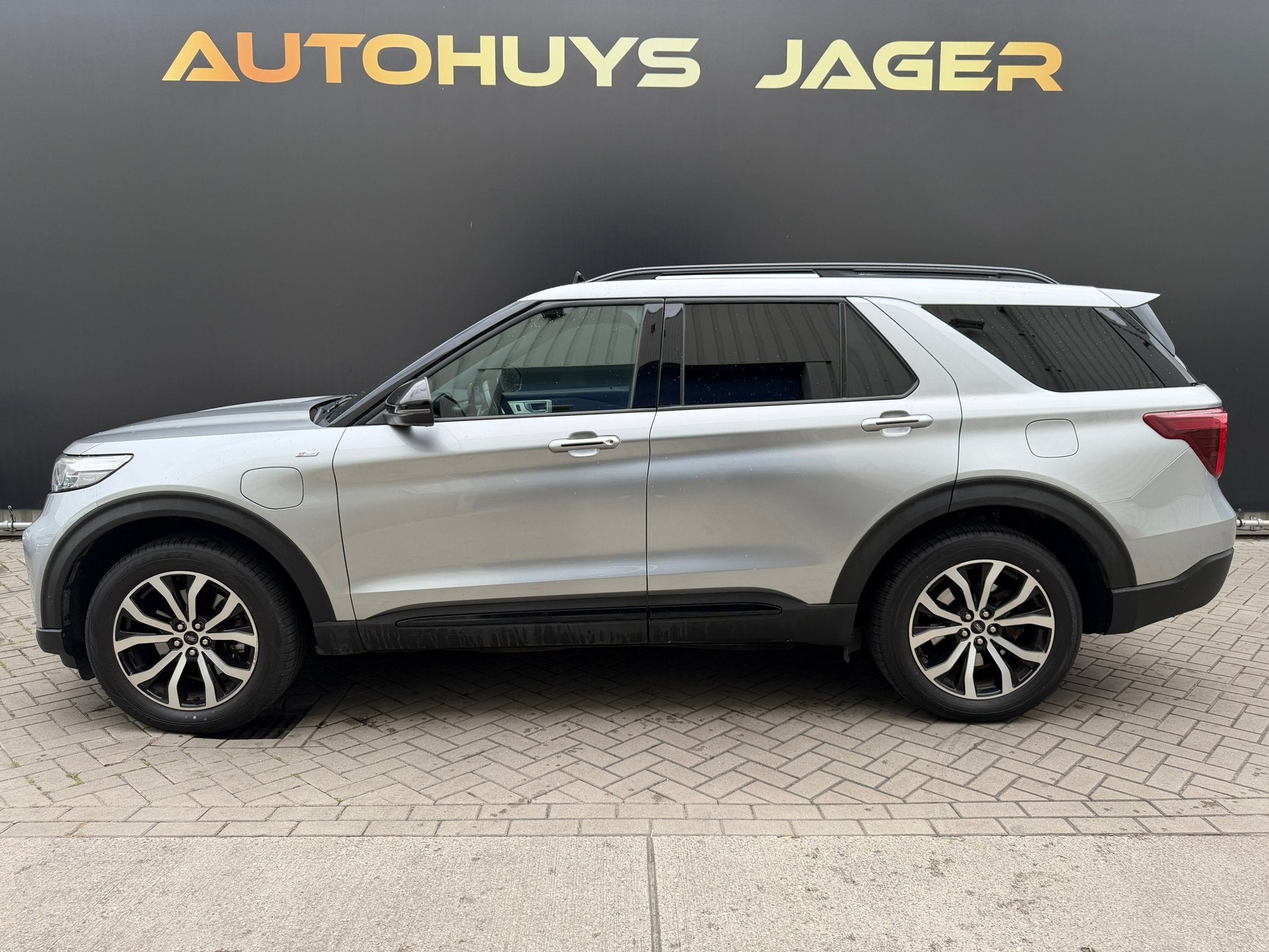 Ford Explorer 3.0 V6 EcoBoost PHEV ST-Line - 7p Pano Massage, Auto's, Ford, Automaat, Dealer onderhouden, Zwart, Bedrijf