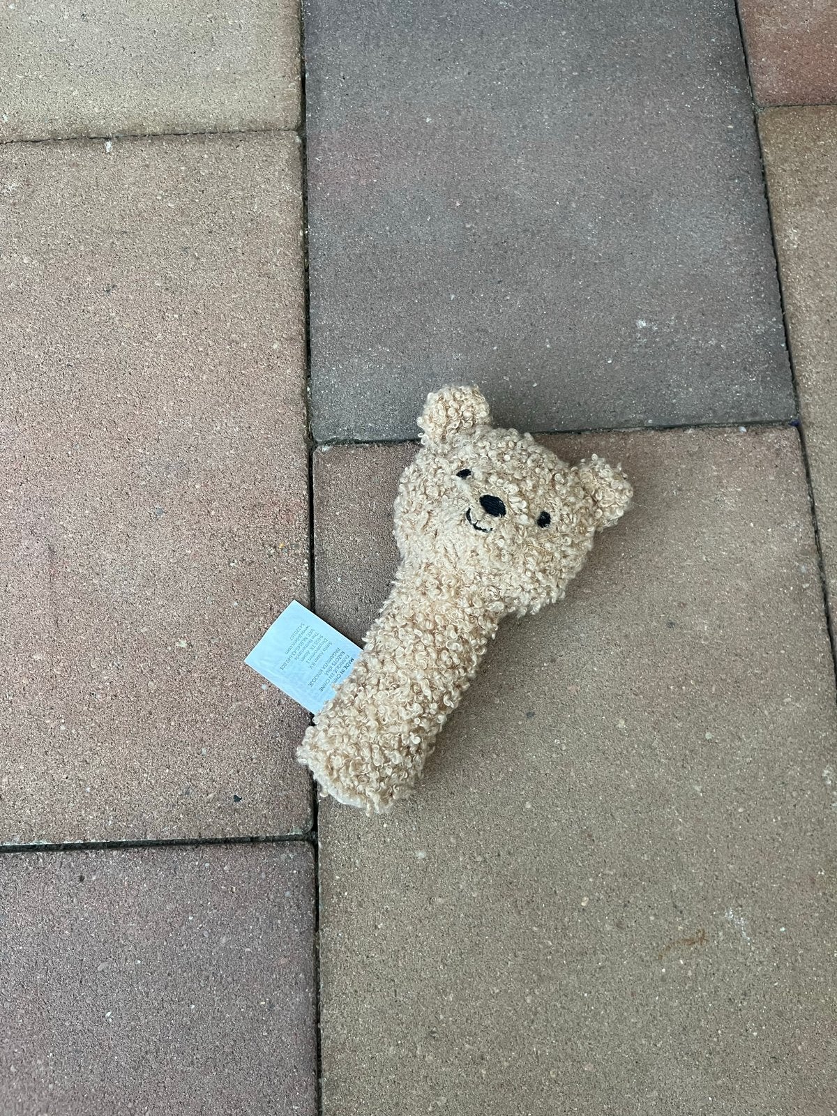 Jollein rammelaar beer - zacht en knuffelbaar, Ophalen of Verzenden, Zo goed als nieuw, Rammelaar