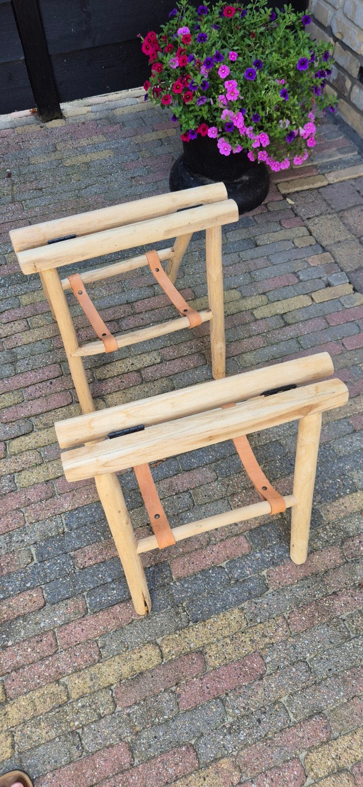 houten schragen, Ophalen, Zo goed als nieuw