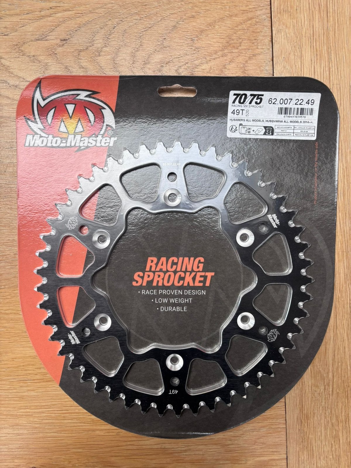 MotoMaster 7075 Aluminium achtertandwiel KTM, Ophalen of Verzenden, Nieuw