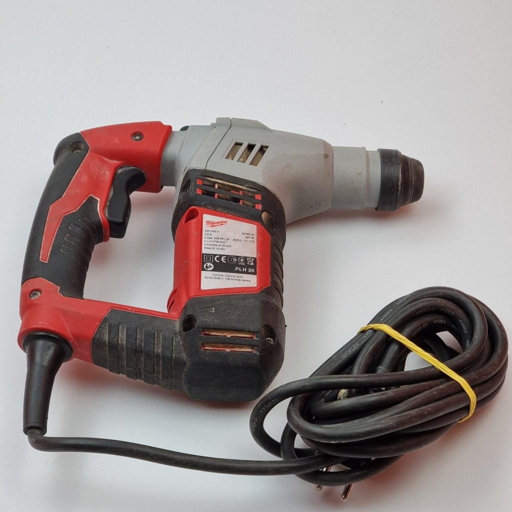 Milwaukee PLH 20 Boorhamer, Milwaukee, Gebruikt, Support@milwaukee.com, Milwaukee Electric Tool Corporation, 13135 W. 
Lisbon Road, Brookfield, WI 53005
USA