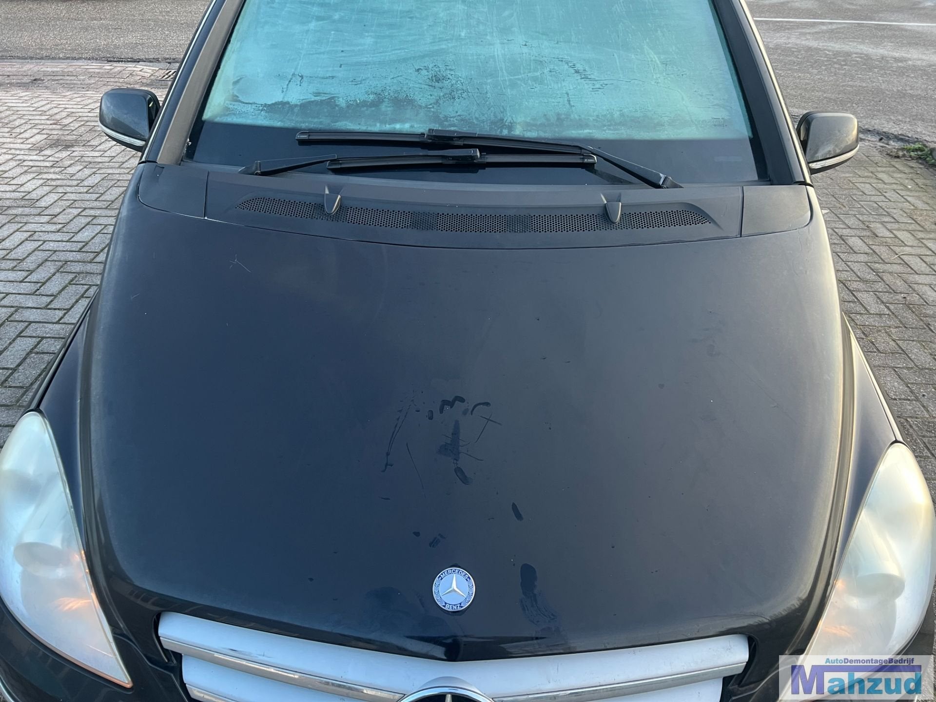 MERCEDES B KLASSE W245 Zwart 191 Motorkap 2005-2011, Gebruikt, Mercedes-Benz AG, Mercedes-Benz, Ophalen of Verzenden