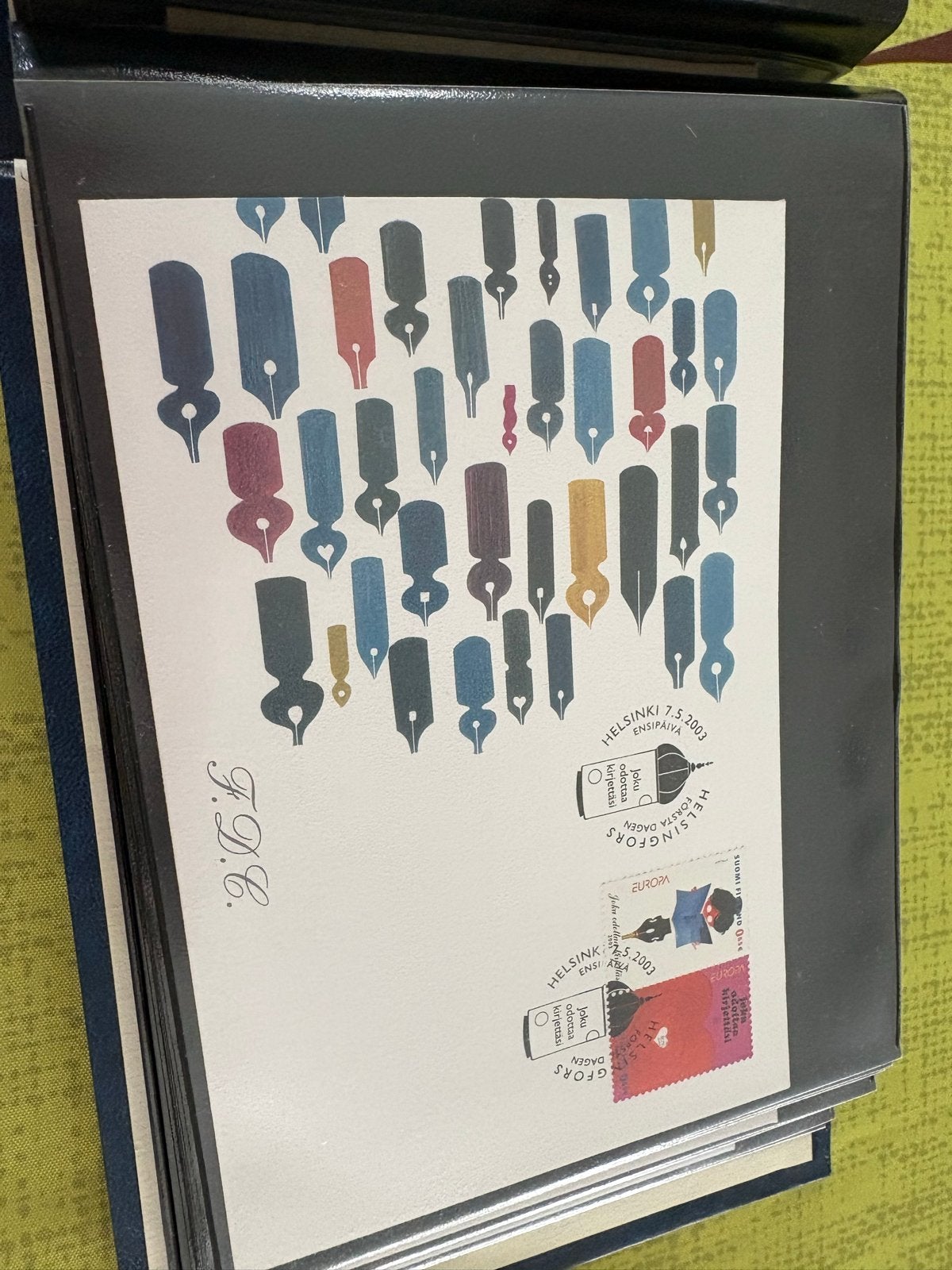 Verzameling FDC's Europa 2003 - Eerste Dag Enveloppen, Ophalen, Onbeschreven, Europa