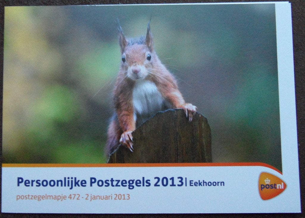 Postzegelmapje 472 – Persoonlijke postzegels 2013, Ophalen of Verzenden, Postfris