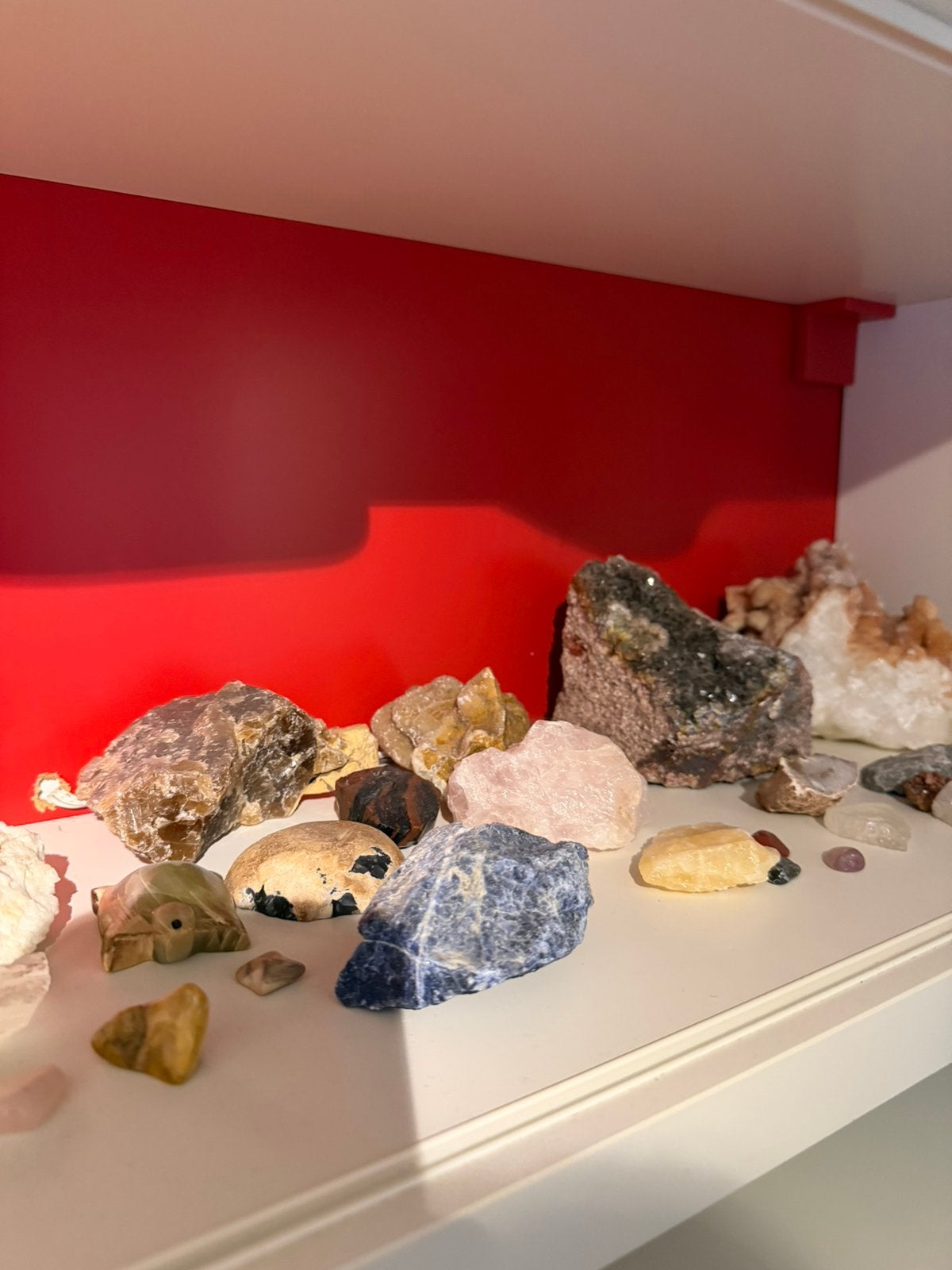 Mineralen en edelstenen, Ophalen