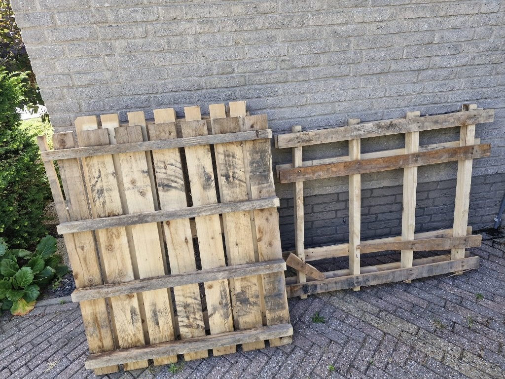 Pallet, Ophalen, Minder dan 25 mm, Zo goed als nieuw, Minder dan 200 cm