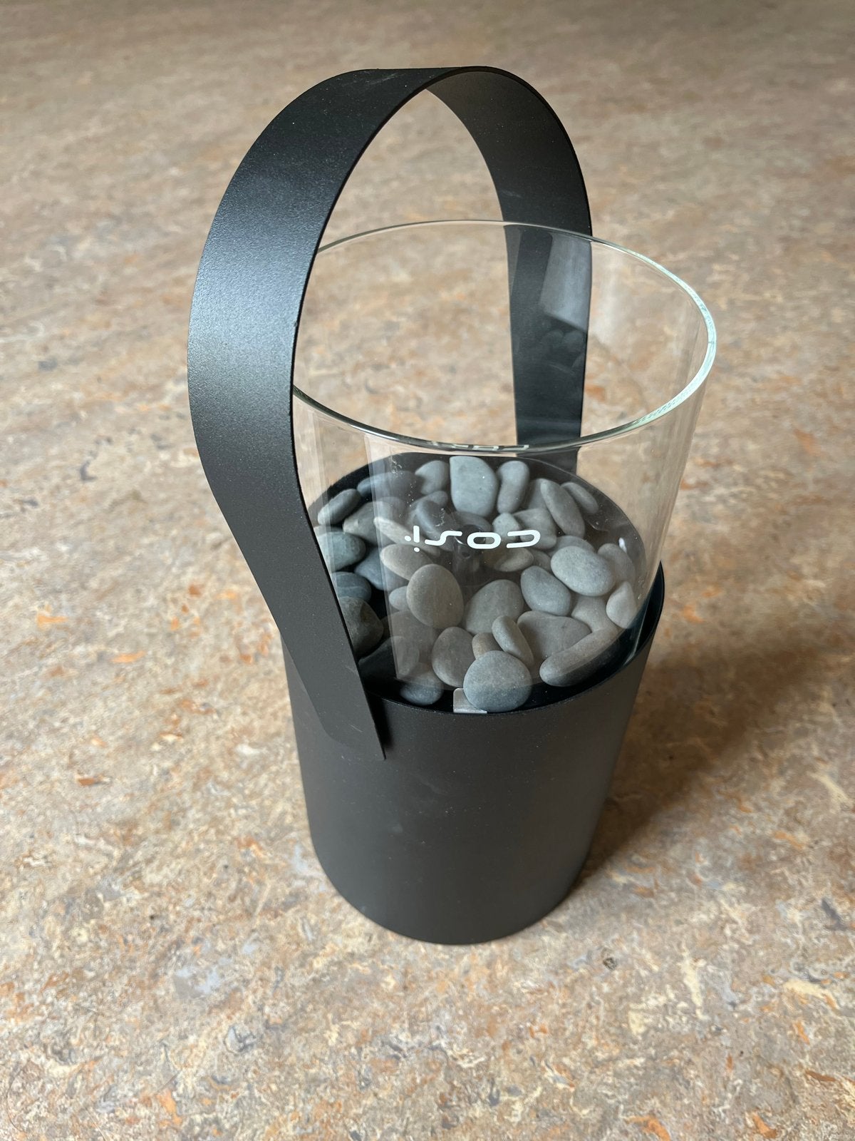 Cosi gaslamp met gasflesje, zo goed als nieuw, Tuin en Terras, Ophalen, Zo goed als nieuw, Gas, Vloer