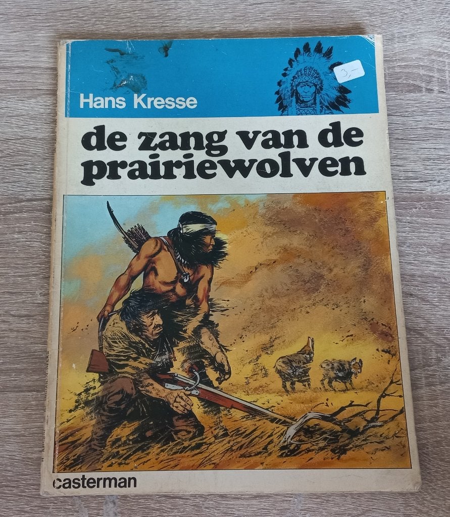 De zang van de prairiewolven (Indianenreeks, 1974 1e druk), Boeken, Stripboeken, Gelezen, Eén stripboek, Ophalen of Verzenden