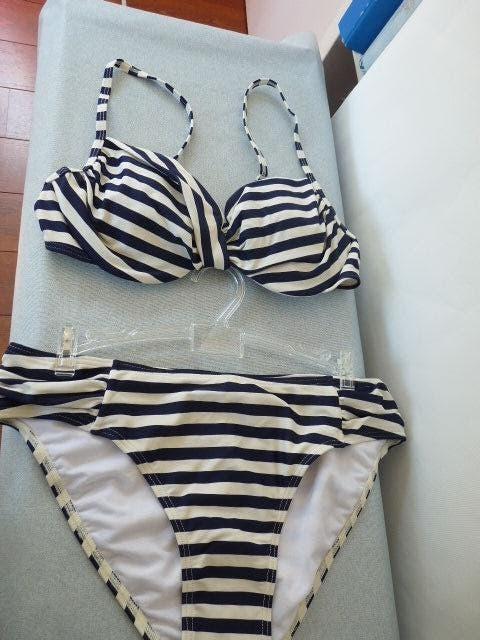 Navy stijl wit met blauw strepen bikini mt 38 Manouxx Nieuw, Blauw, Manouxx, Nieuw, Ophalen of Verzenden