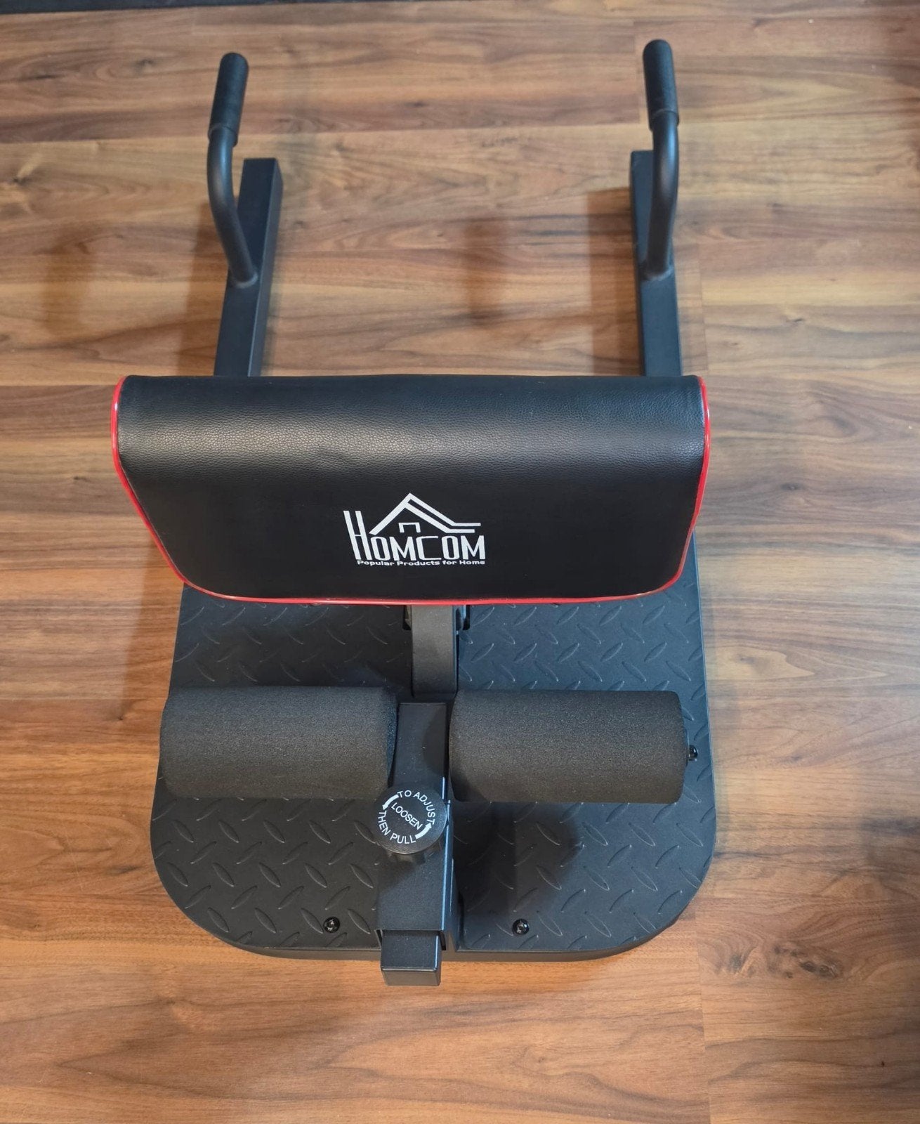 Homcom Sissy Squat, Ophalen, Overige typen, Zo goed als nieuw, Metaal
