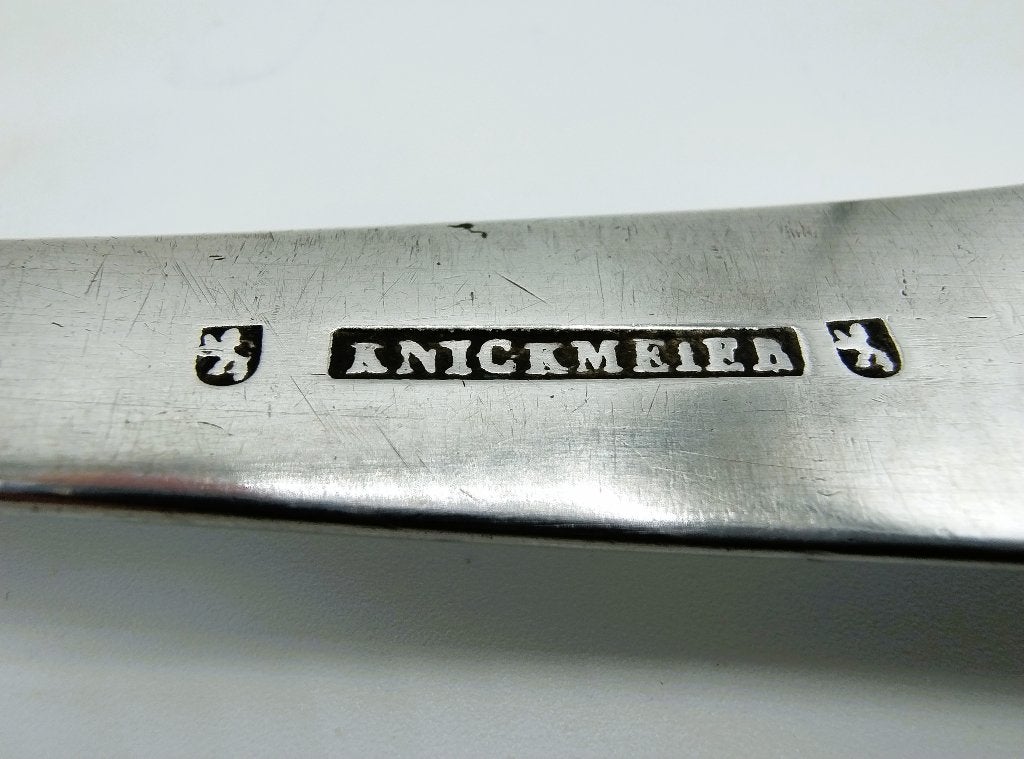 Zilveren soeplepel, J.P. Knickmeier, Basel, 1850, Antiek en Kunst, Antiek | Goud en Zilver, Verzenden, Zilver