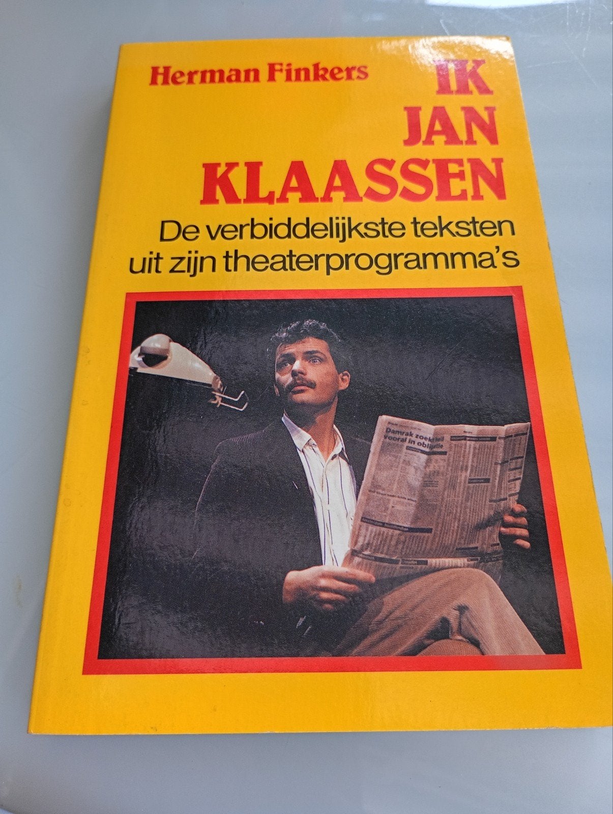 Herman Finkers - Ik Jan Klaassen (Theaterprogramma's), Ophalen of Verzenden, Gelezen, Herman Finkers, Nederland