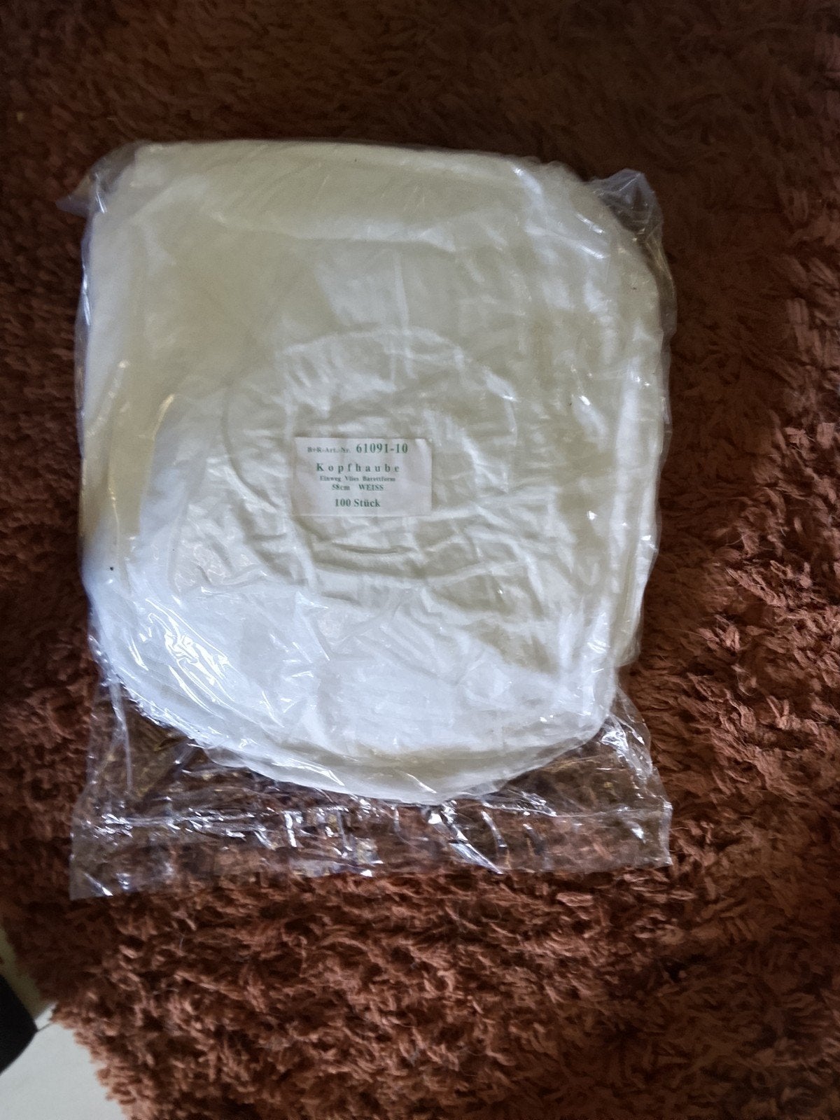 3000 Witte Wegwerp Haarnetjes 58cm - Nieuw in Verpakking, Kleding | Dames, Overige Dameskleding, Onbekend, Ophalen of Verzenden