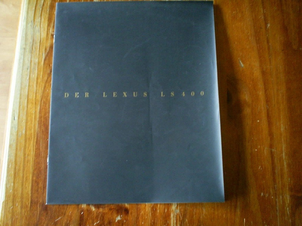 Der Lexus LS 400 [ Duits ], Ophalen of Verzenden, Zo goed als nieuw