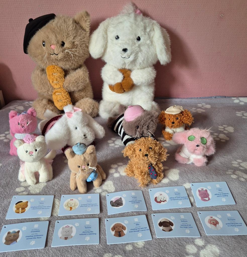 Hema adoptieknuffels hondjes & katjes zie alle foto's! NIEUW, Hema, Overige karakters, Overige typen, Nieuw