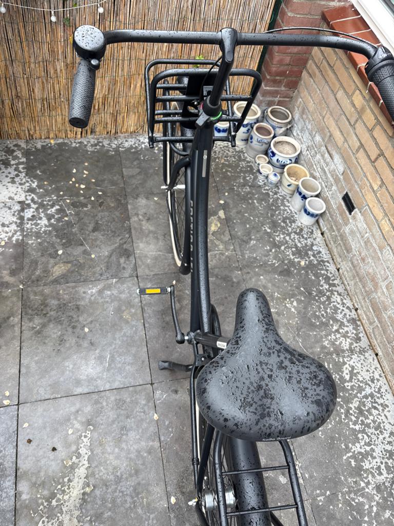 Cortina Transportfiets Mat Zwart Frame Maat 61, 56 cm of meer, Ophalen of Verzenden, Zo goed als nieuw
