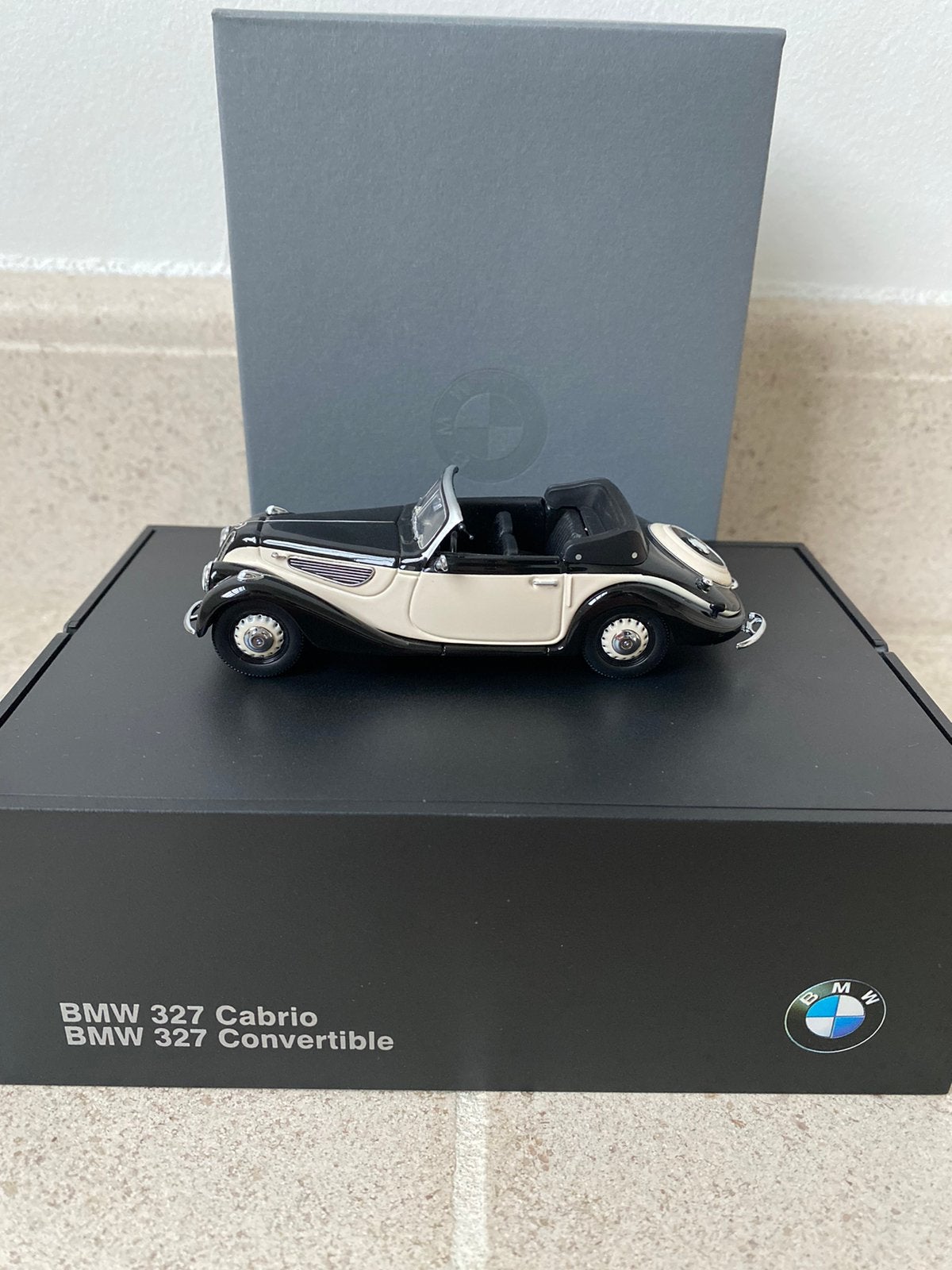 MiniChamps BMW 327 Cabrio - 1:43, Ophalen of Verzenden, Zo goed als nieuw, Auto, MiniChamps