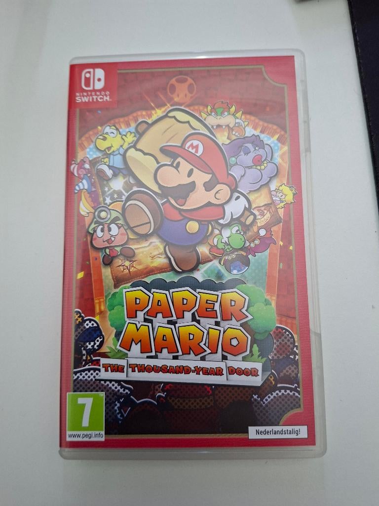 Paper Mario The Thousand-Year Door Switch, 1 speler, Ophalen of Verzenden, Zo goed als nieuw, Role Playing Game (Rpg)