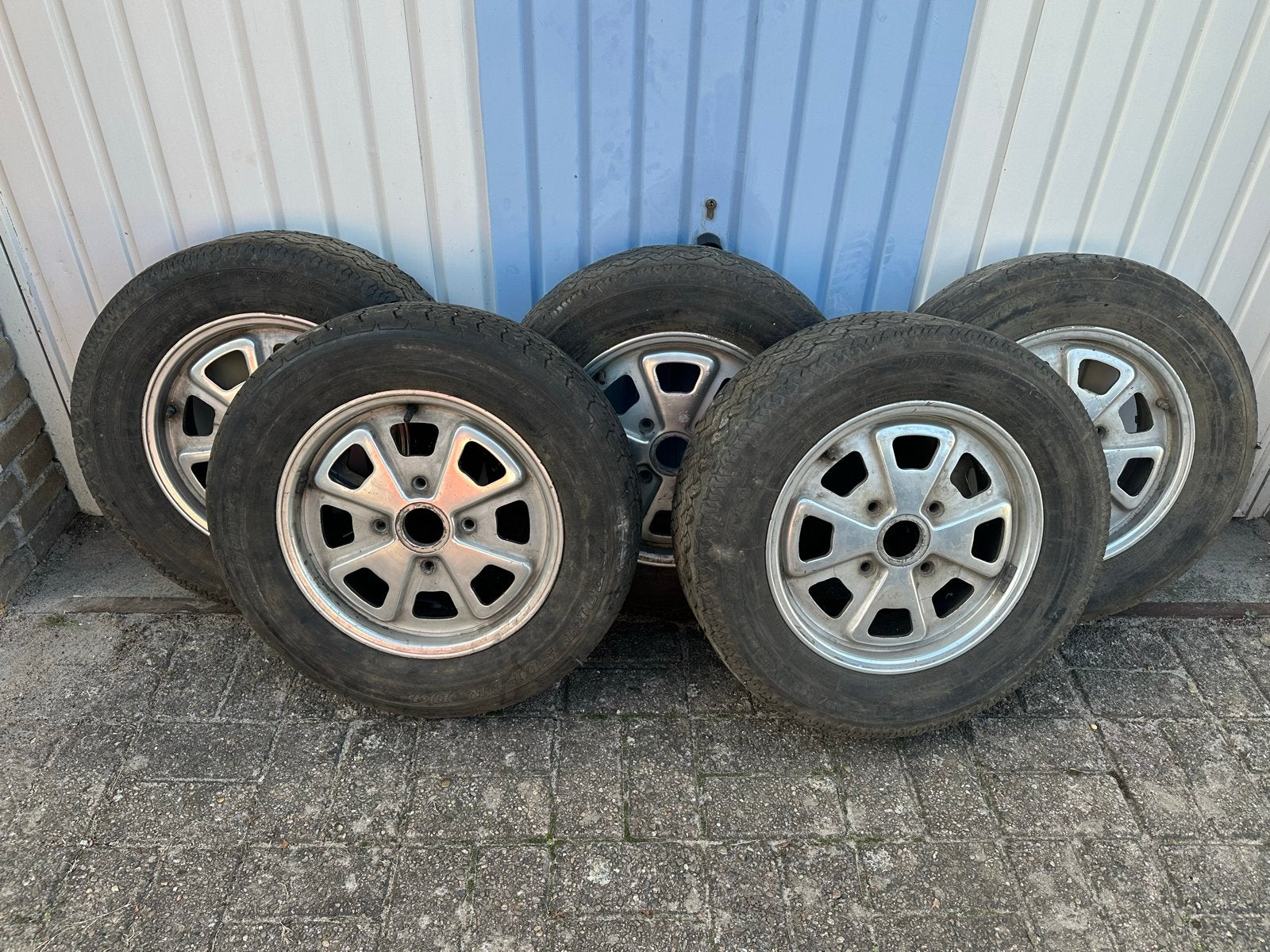 Porsche 914 baby Fuchs velgen 5x, Auto-onderdelen, Ophalen, Gebruikt, 15 inch, Banden en Velgen