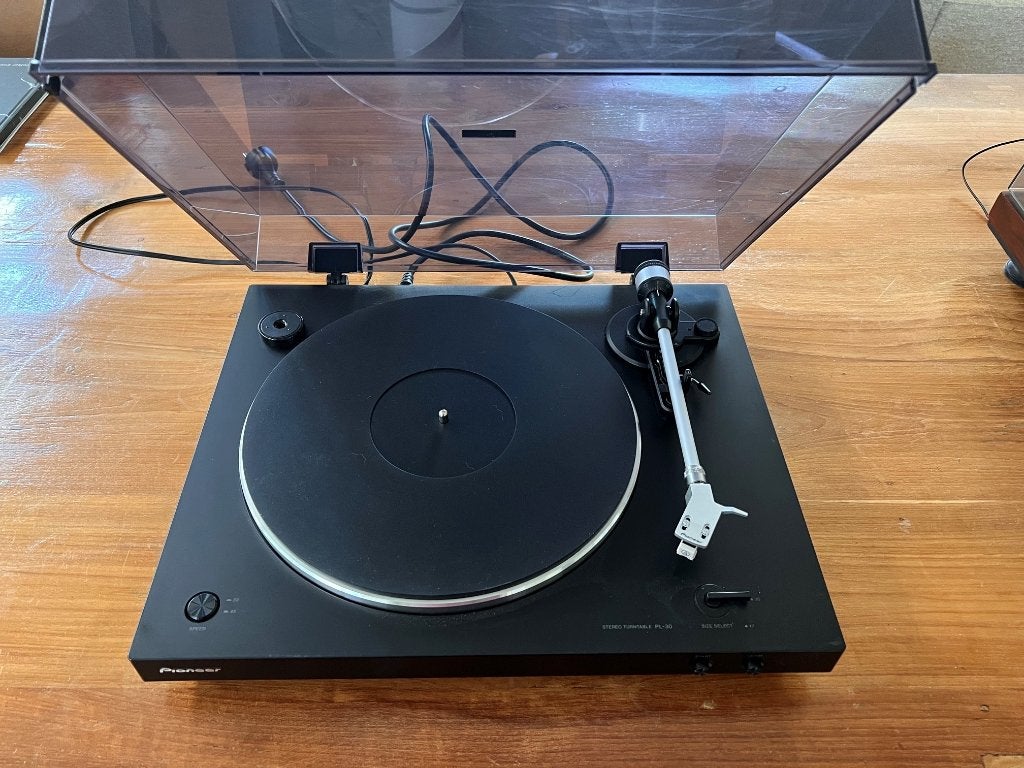 draaitafel Pioneer PL-30-K, Gebruikt, Automatisch, Ophalen of Verzenden, Pioneer