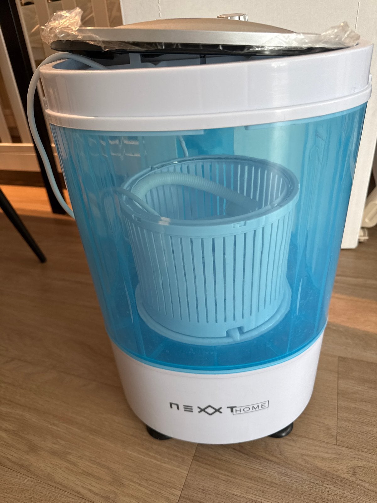 NEXXT HOME Mini Wasmachine - Compact & Draagbaar, Witgoed en Apparatuur, Wasmachines, Zo goed als nieuw, Bovenlader, Minder dan 4 kg