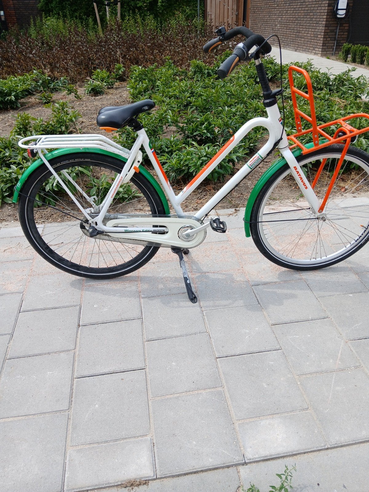 batavus postcodeloterij fiets, Fietsen en Brommers, Fietsen | Dames | Damesfietsen, Gebruikt, Batavus, Versnellingen, 53 tot 56 cm