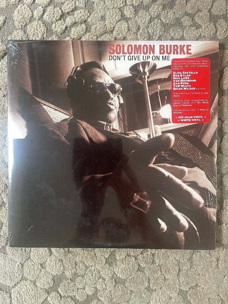 Solomon Burke – Don't Give Up On Me. (2LP) white SEALED, Ophalen of Verzenden, Limited edition, 12 inch, R&B