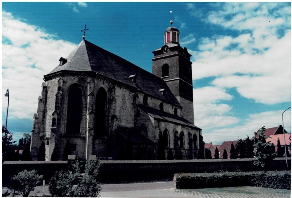 Fotokaart Neeritter, Kerk, Ophalen of Verzenden, 1980 tot heden, Ongelopen, Limburg